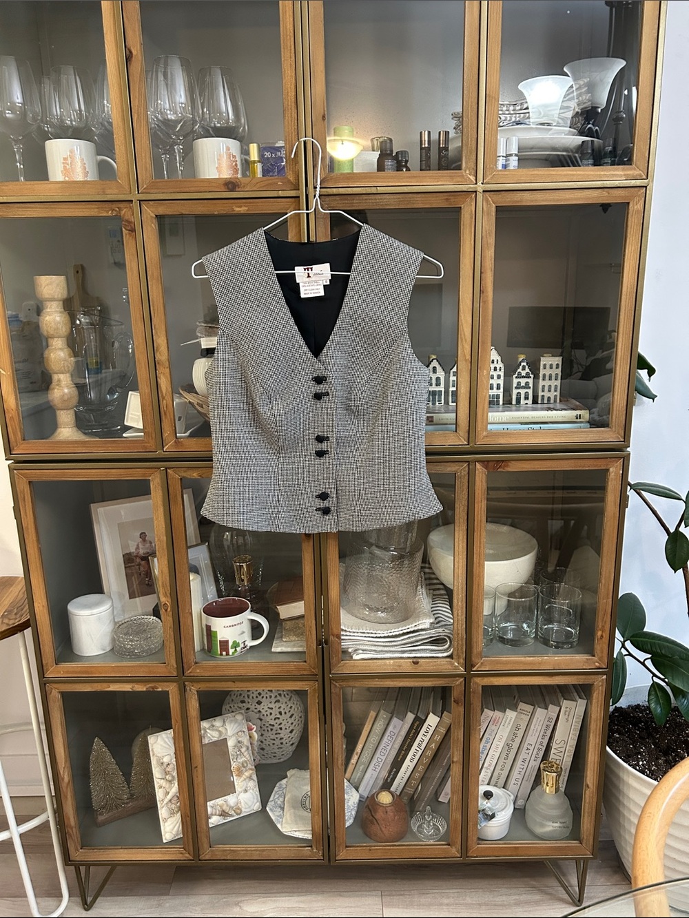 Vintage 100% Wool Women Vest